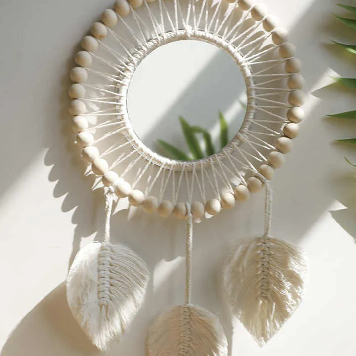 ديكور منزلي بمكرمية ملونة مخصصة ديكور معلق . ustom Colorful Macrame Home Decor Wall Hanging