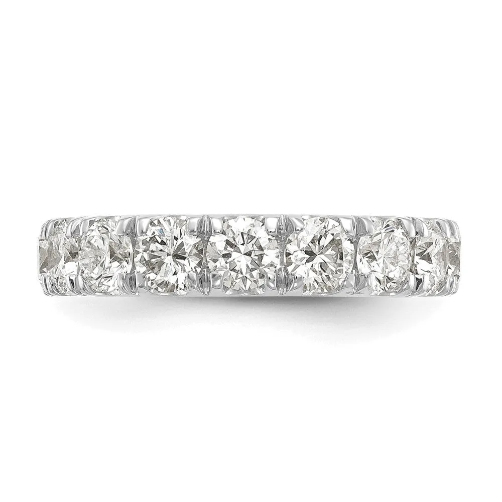 14k Gold Lab Grown Diamond Wedding Band Ring 2Ct Clarity- VS Color- G-H