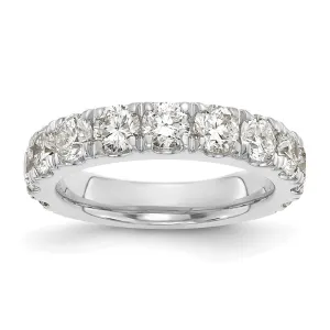 14k Gold Lab Grown Diamond Wedding Band Ring 2Ct Clarity- VS Color- G-H
