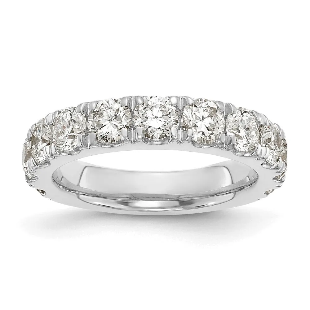 14k Gold Lab Grown Diamond Wedding Band Ring 2Ct Clarity- VS Color- G-H