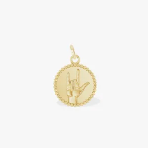 14K "I Love You" Sign Language Charm 14K "I Love You" Sign Language Charm