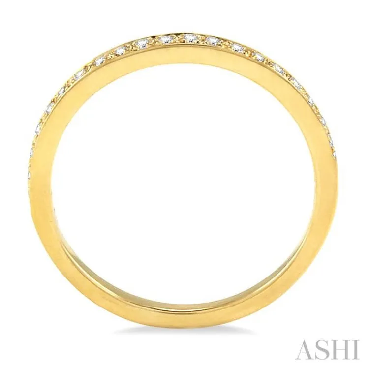 1/6 ctw Diamond Band in 14K Yellow Gold