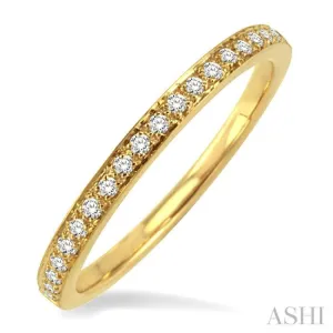 1/6 ctw Diamond Band in 14K Yellow Gold