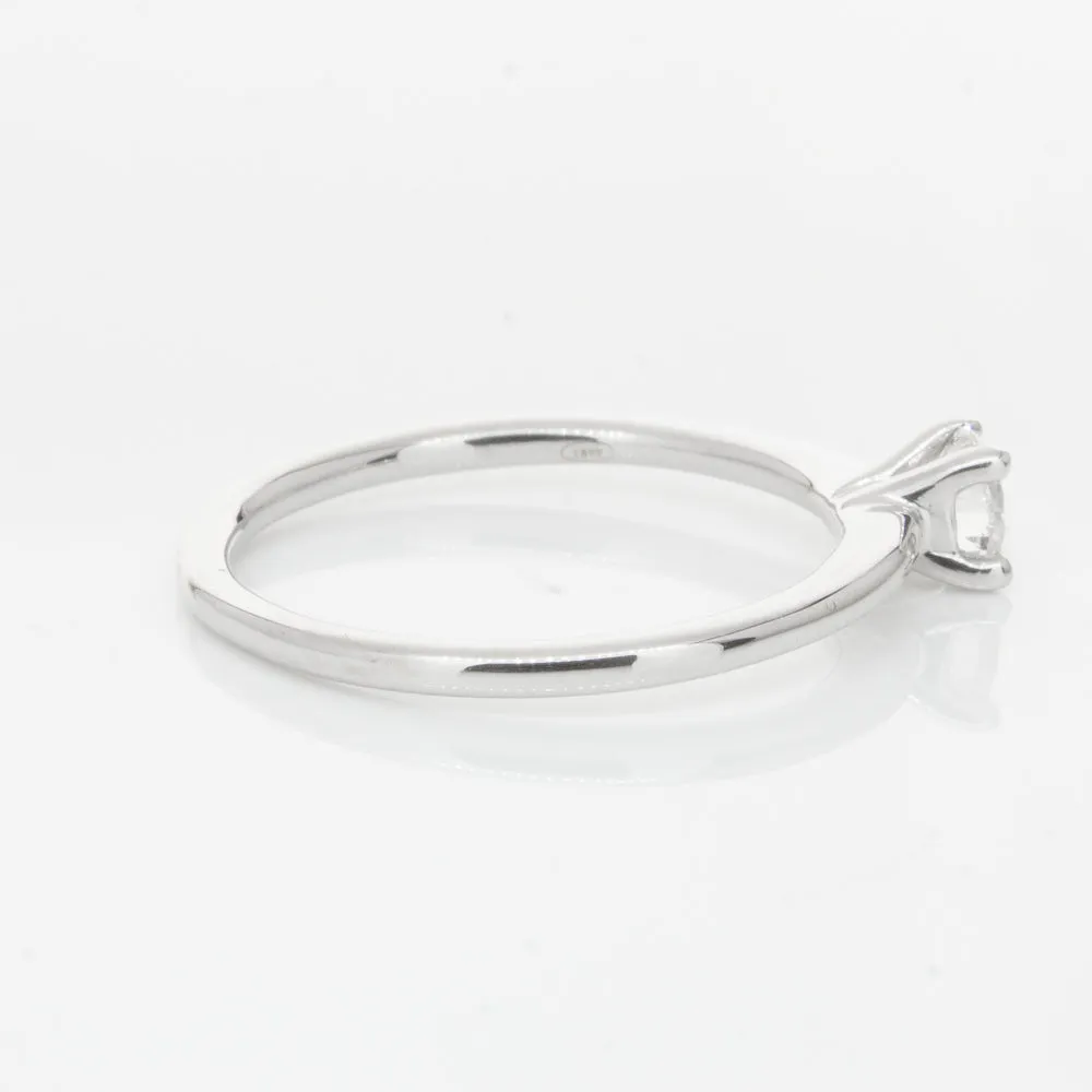 18ct White Gold .30ct Diamond Melba Ring