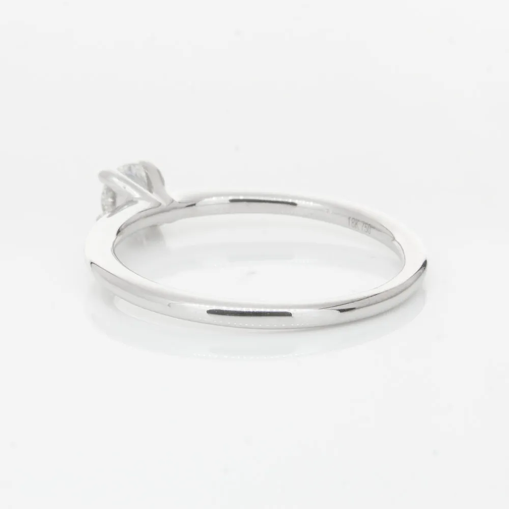 18ct White Gold .30ct Diamond Melba Ring