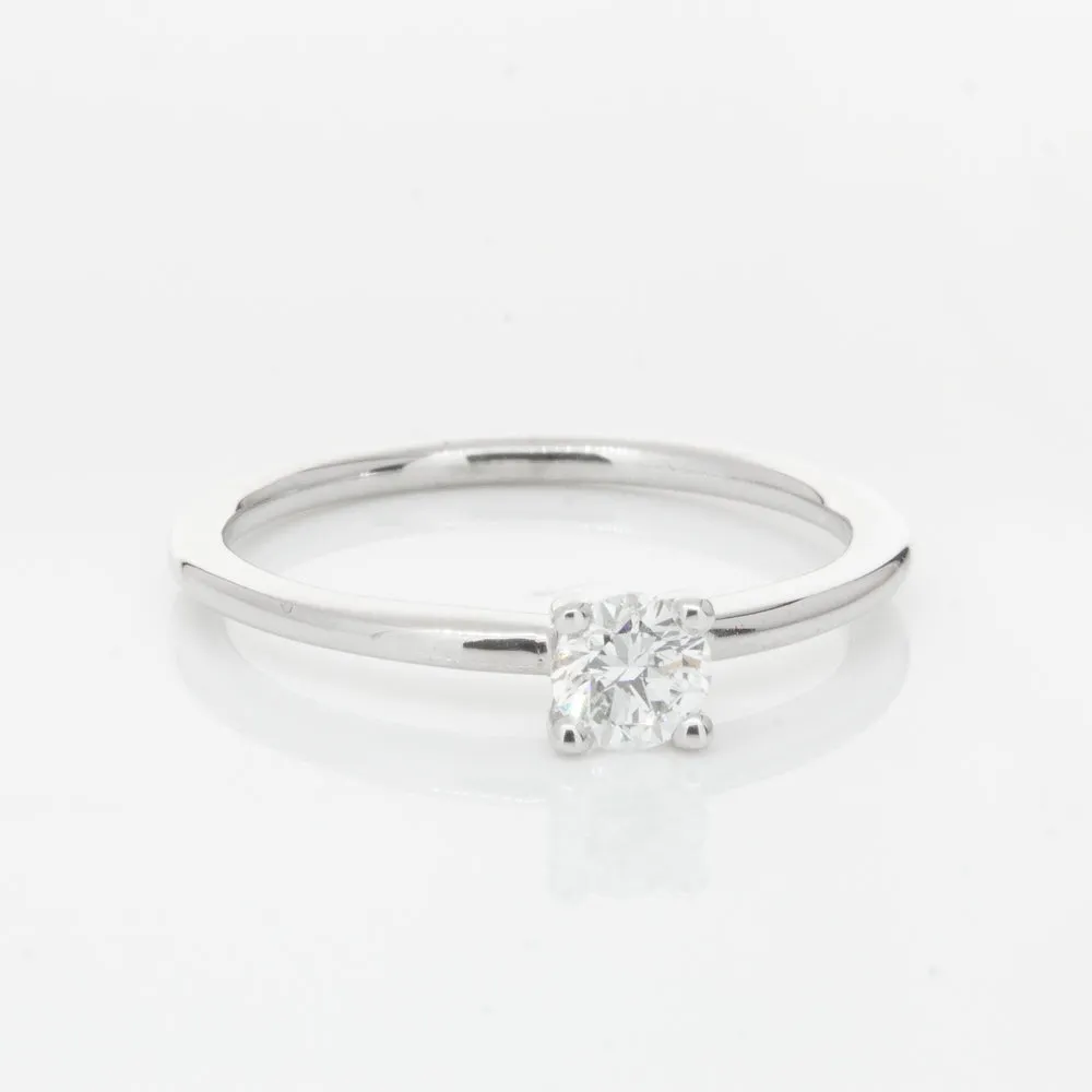 18ct White Gold .30ct Diamond Melba Ring