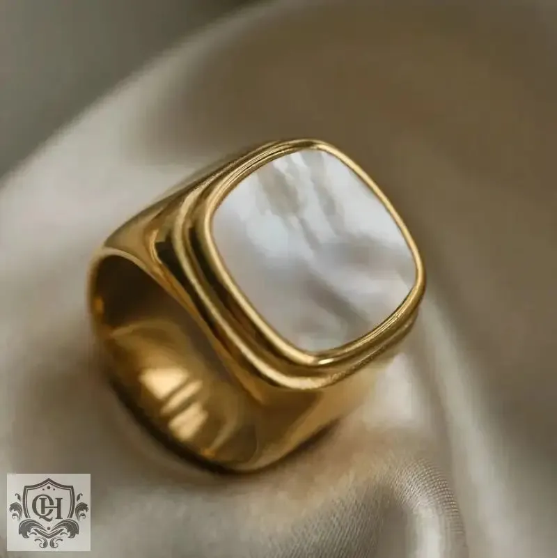 18K Gold-Plated Zircon Rings