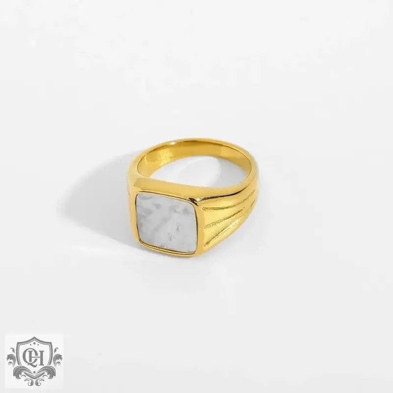 18K Gold-Plated Zircon Rings