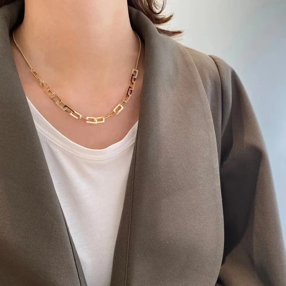 18K import Bracelet Earring Necklace MoonHipster Blogger Necessary Solid Yellow Gold Jewelry(AU750)Women Guardian Faith Gift 18