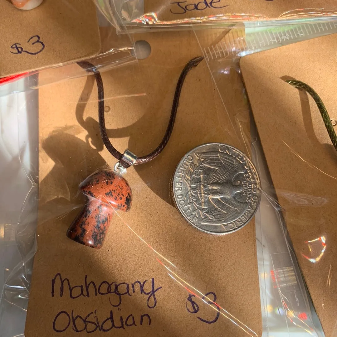$3 Pendant Necklaces-Star, Moon or Mushroom!