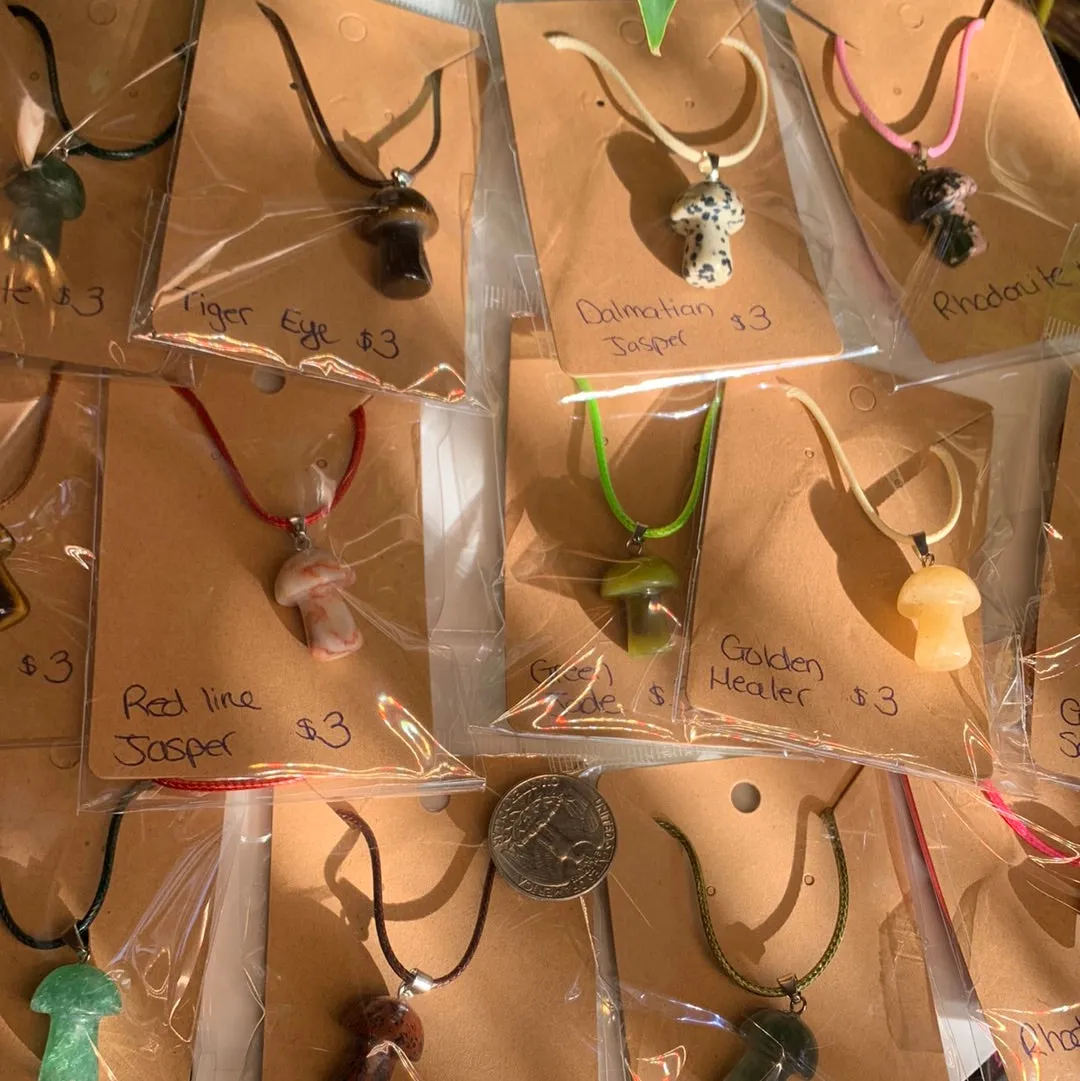 $3 Pendant Necklaces-Star, Moon or Mushroom!