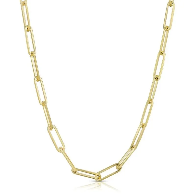 4mm Bold Paperclip Chain