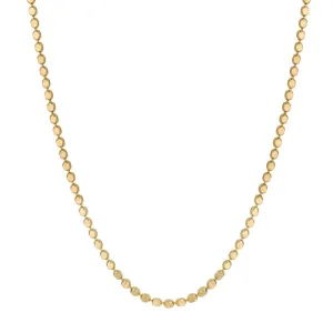 9ct Yellow Gold Diamond Cut Chain Necklace GN388