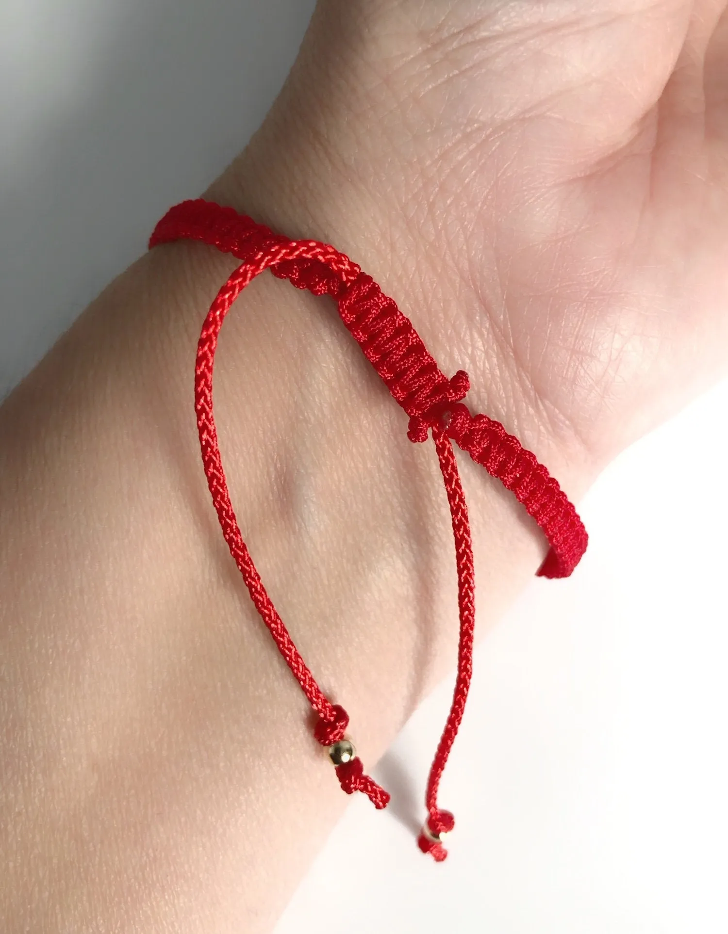 Adjustable Red String Saint Benedict Protection Bracelet