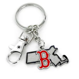 Aminco MLB Boston Red Sox Home State Heavyweight Keychain