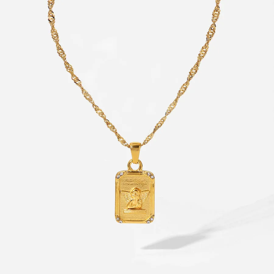 Angel Pendant Necklace