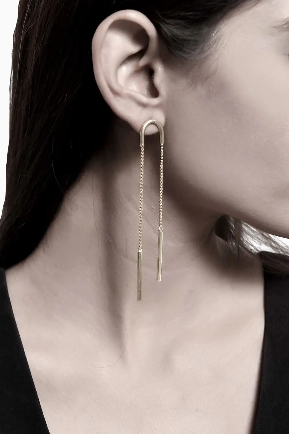 Bias Golden Earrings