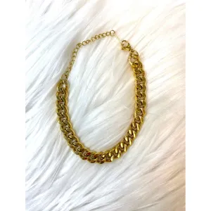 Bold Luxe Cuban Chain Bracelet