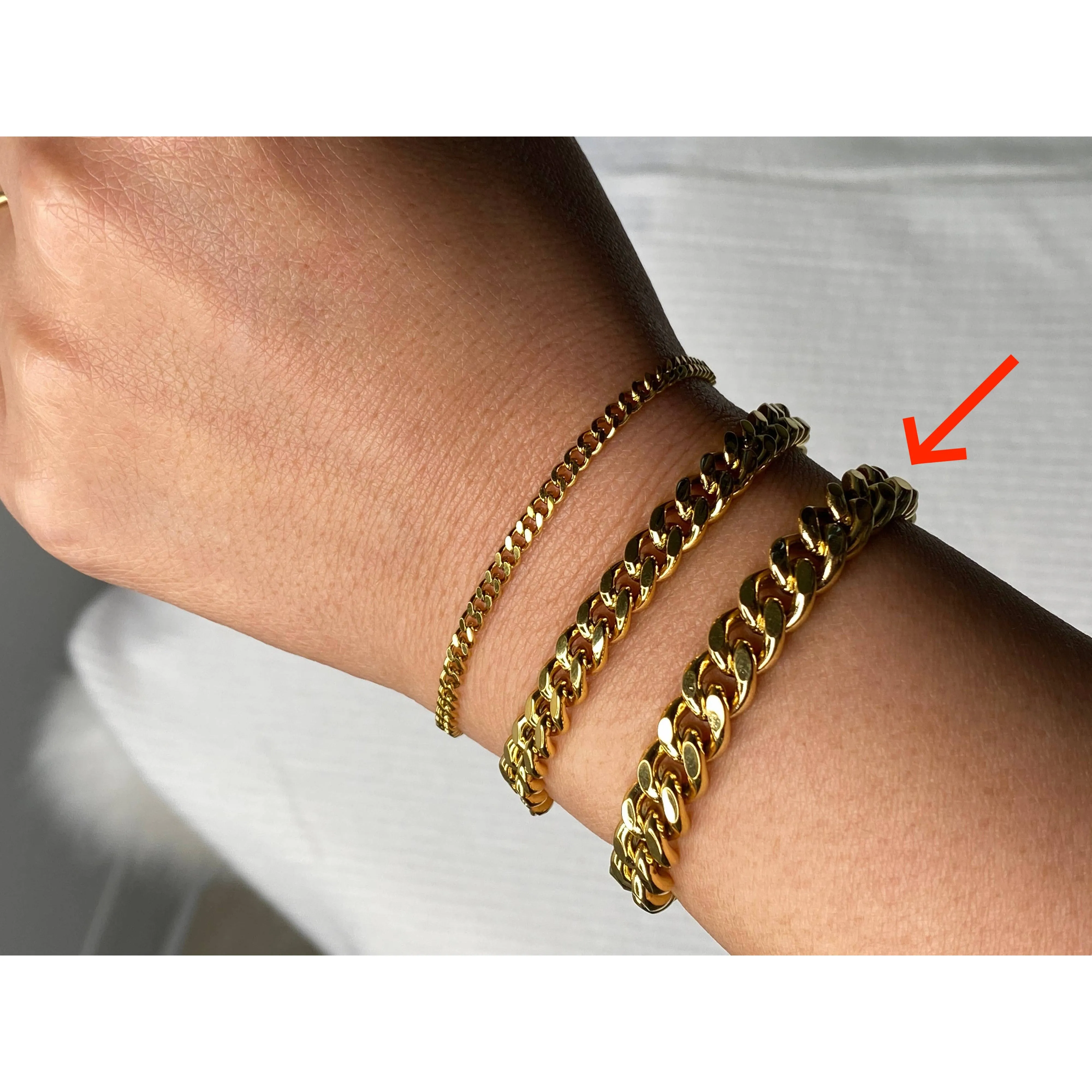 Bold Luxe Cuban Chain Bracelet