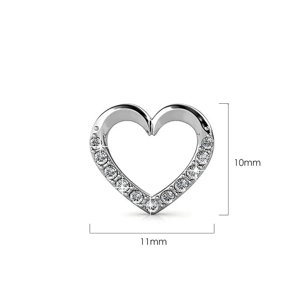 Boxed Innocent Heart Embellished with SWAROVSKI® Crystals Set