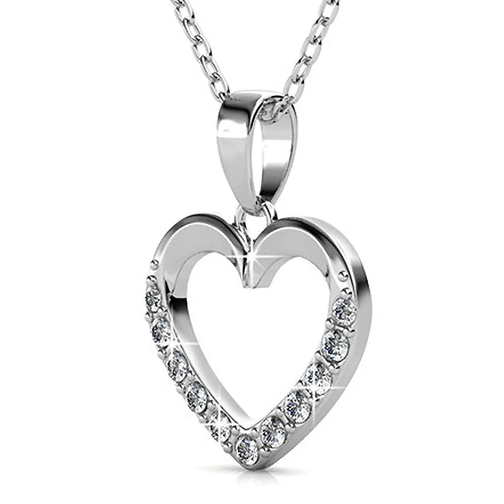 Boxed Innocent Heart Embellished with SWAROVSKI® Crystals Set