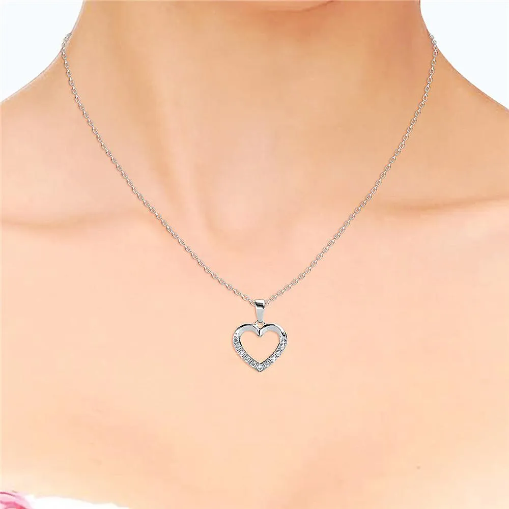 Boxed Innocent Heart Embellished with SWAROVSKI® Crystals Set