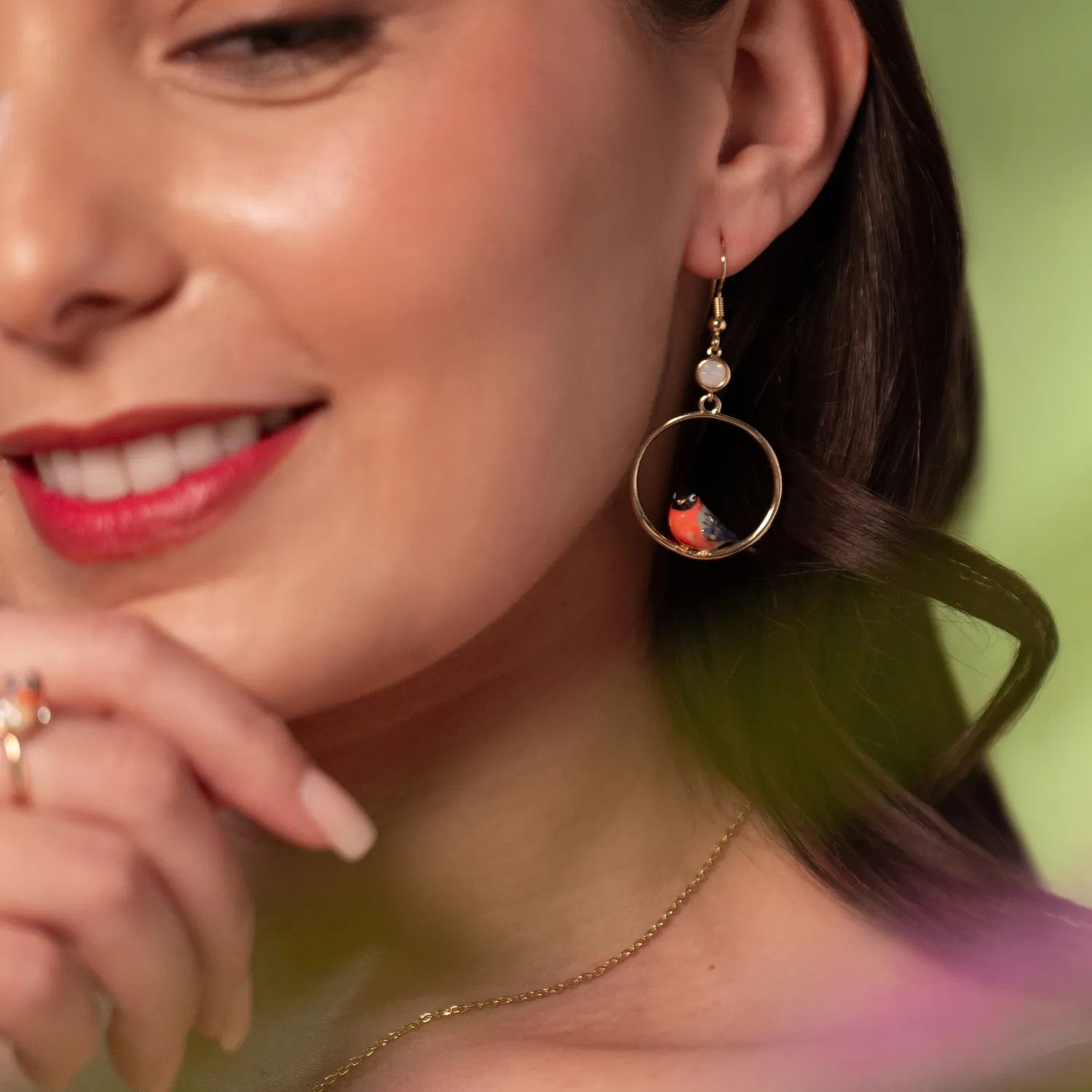 Bullfinch Front Facing Hoops