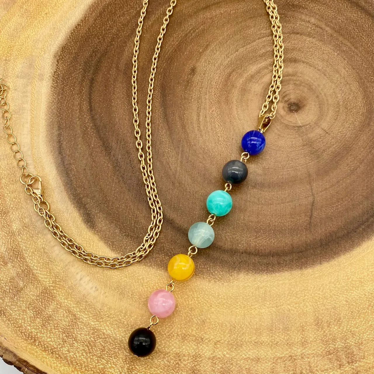 Chakra Bead Necklace