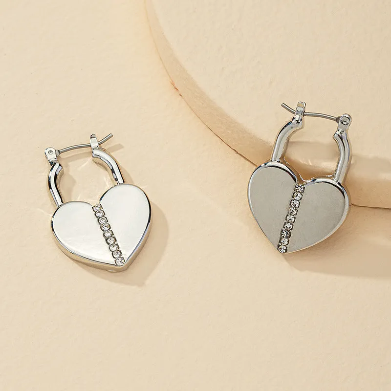 Chic Lock Earrings - Vienna Verve Collection