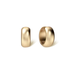 Chunky Medium Hoop Earrings