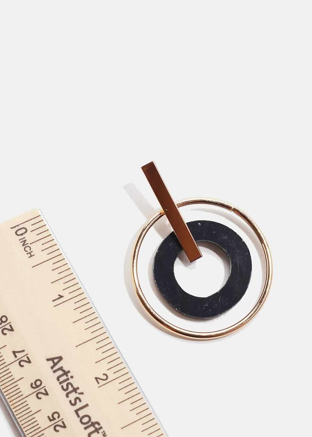 Circular Hoop Earrings