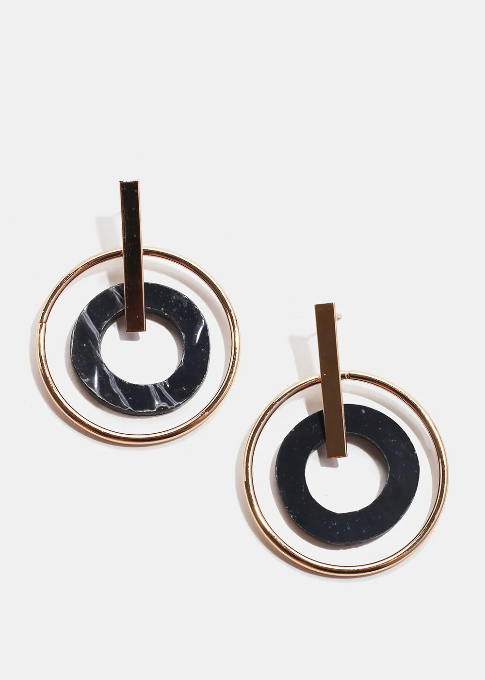 Circular Hoop Earrings