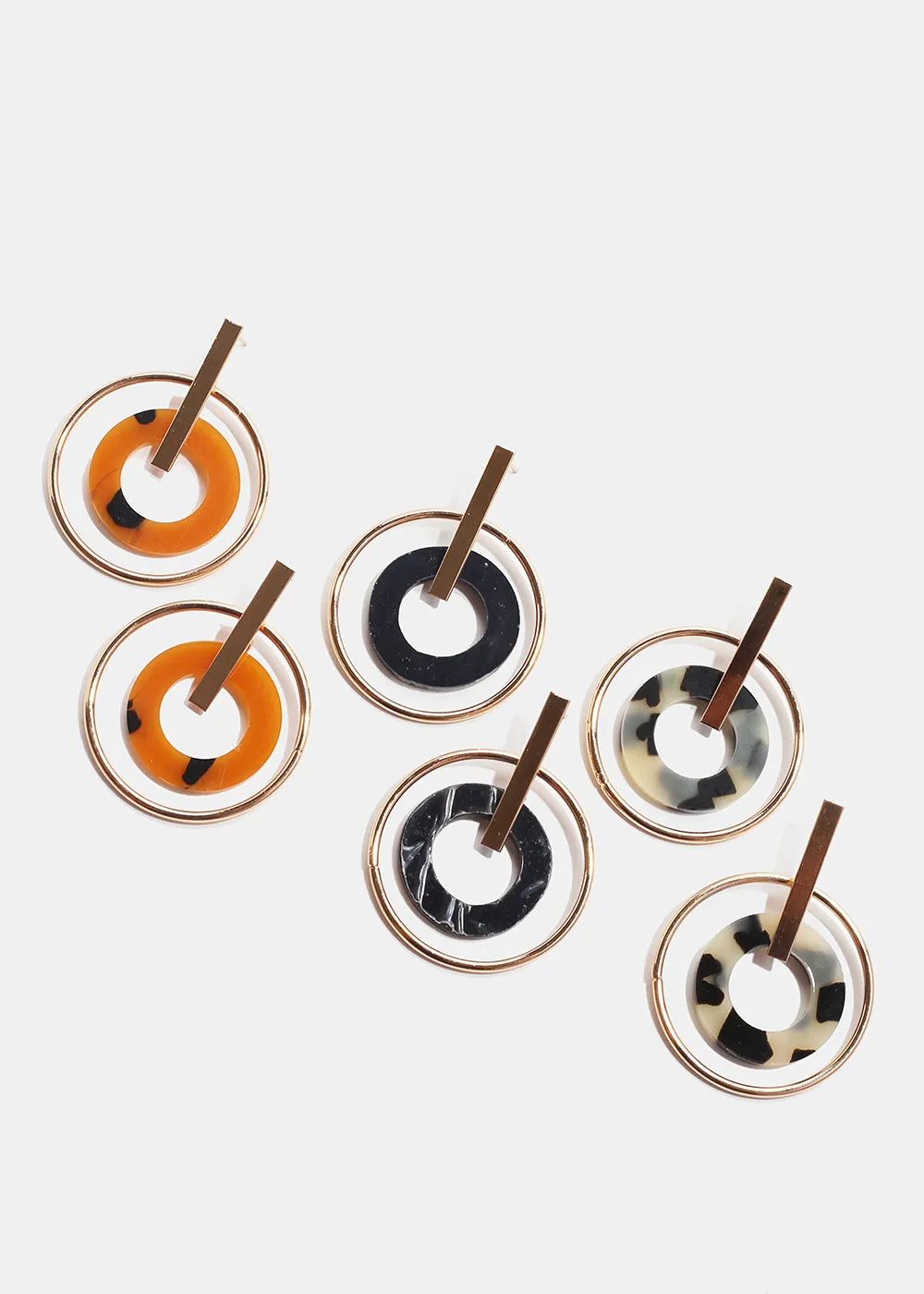 Circular Hoop Earrings