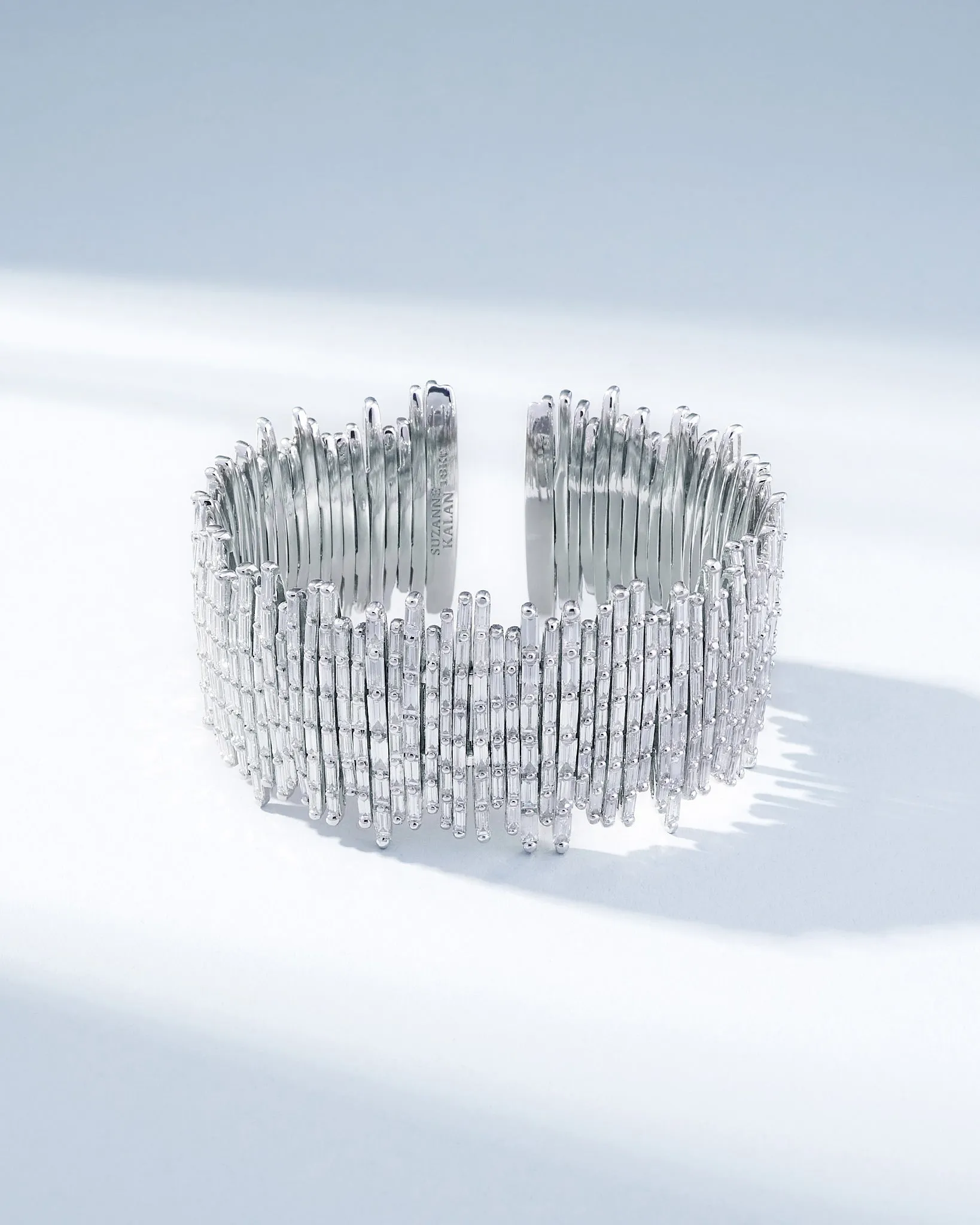 Classic Gold Full Baguette Cuff