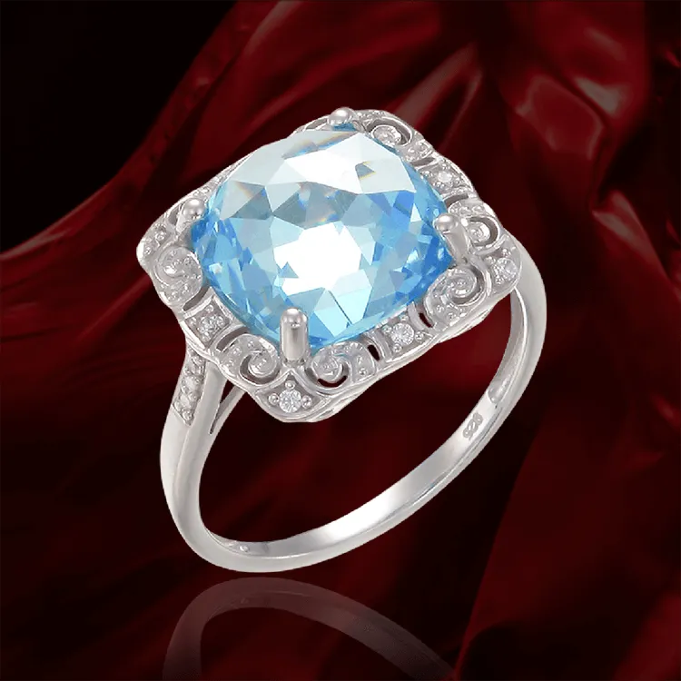 Classically Styled Blue Ring