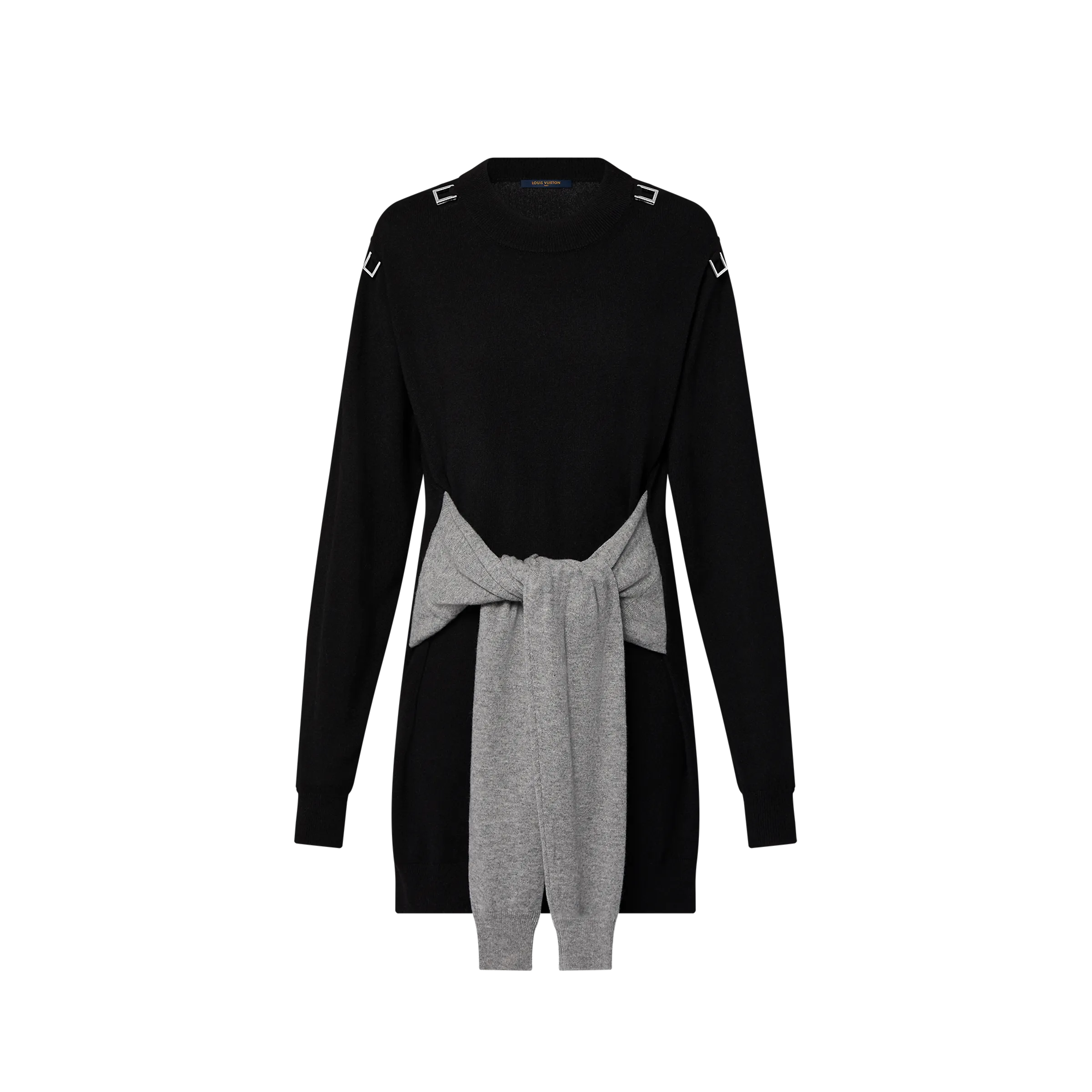 Damier Denim Chain Strap Dress 