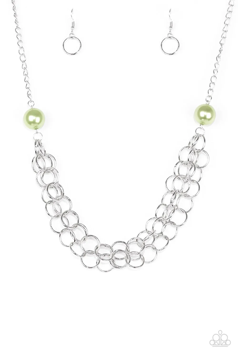 Daring Diva - Green - Necklace