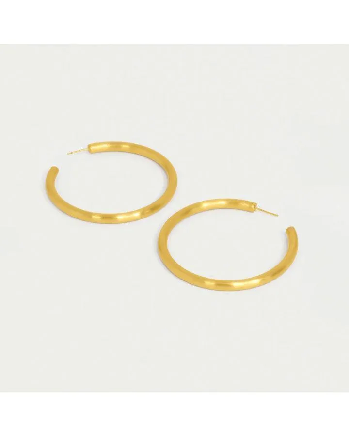 Dean Davidson Large Dune Hoops Gold