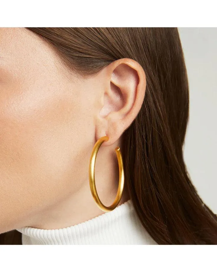 Dean Davidson Large Dune Hoops Gold