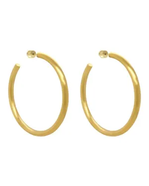 Dean Davidson Large Dune Hoops Gold