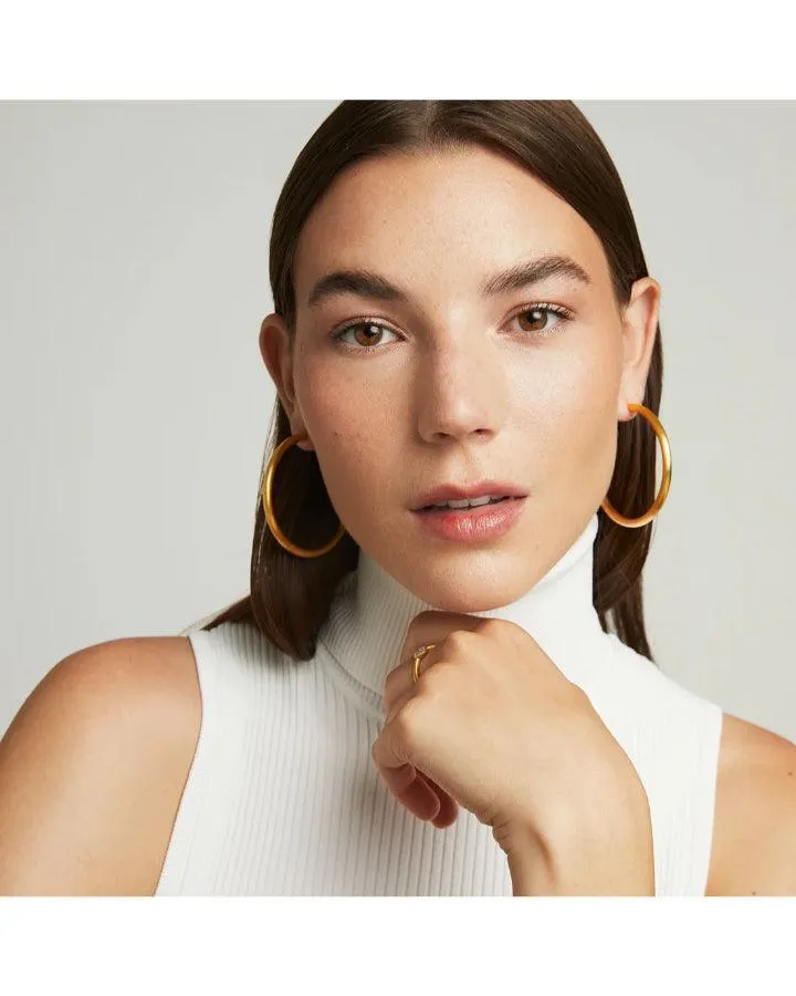 Dean Davidson Large Dune Hoops Gold