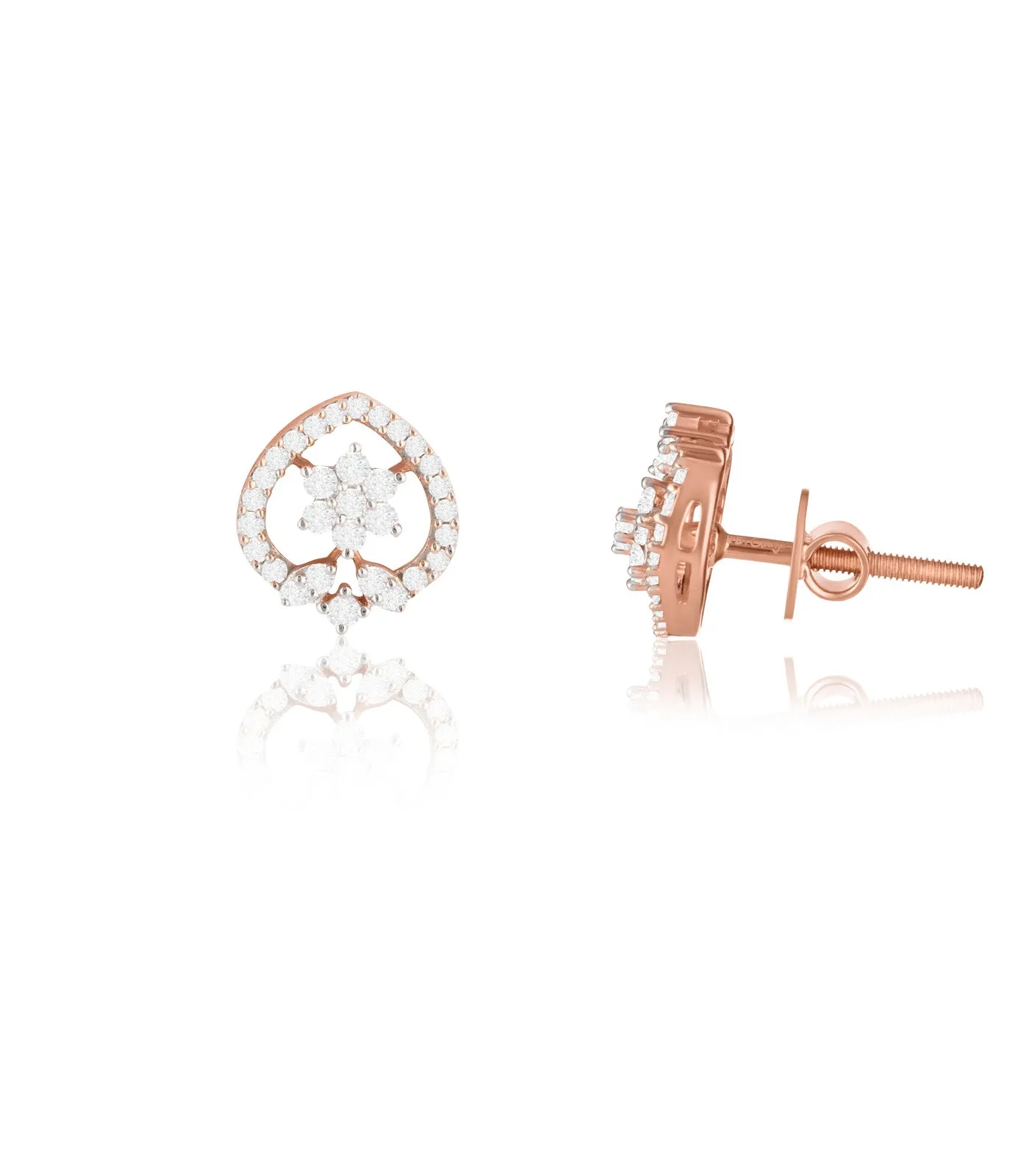 Diamond Graceful Gems Earrings