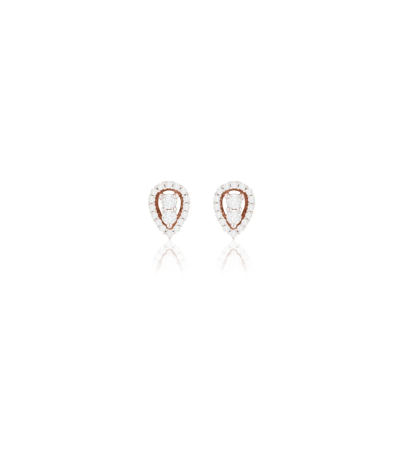 Diamond Minimalist Chic Earrings