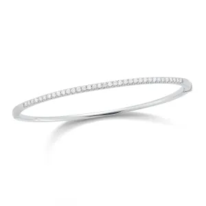 Diamond Small Classic Bangle Bracelet