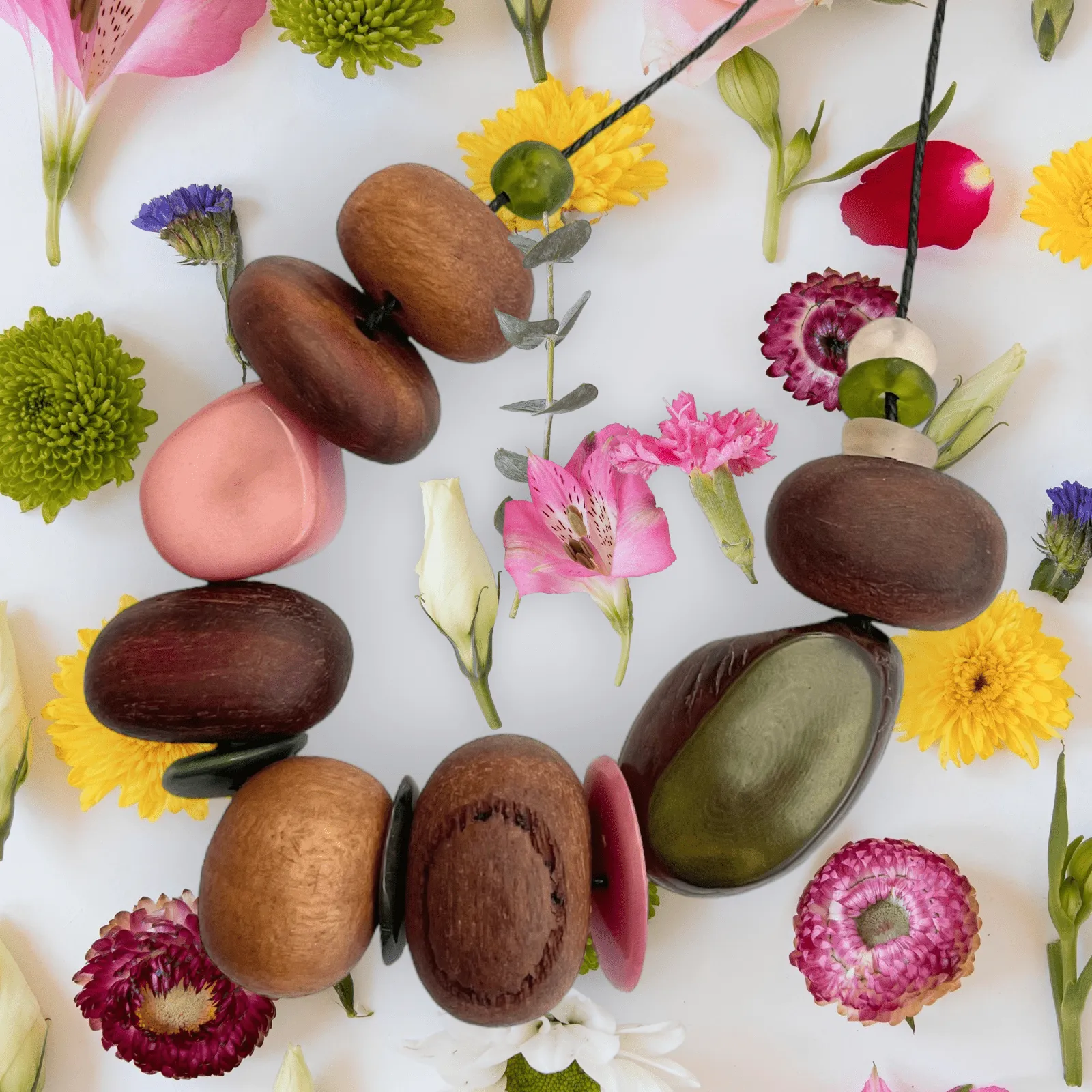 Eco Beads Necklaces - Fruit Loot