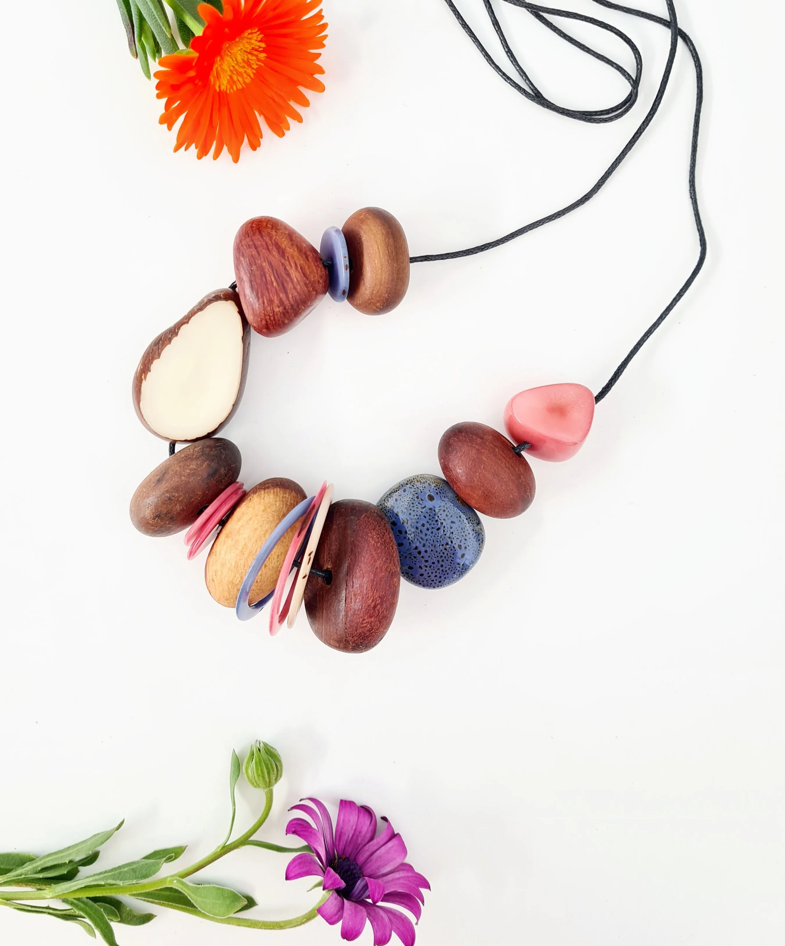 Eco Beads Necklaces - Fruit Loot