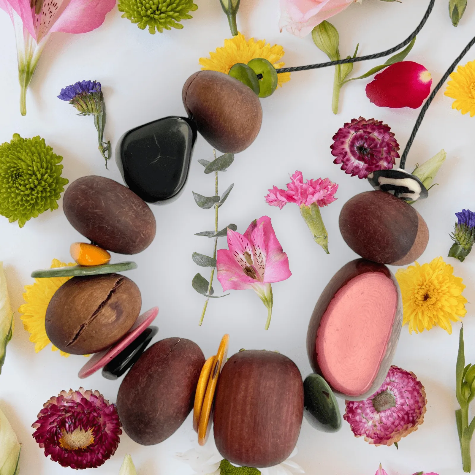 Eco Beads Necklaces - Fruit Loot