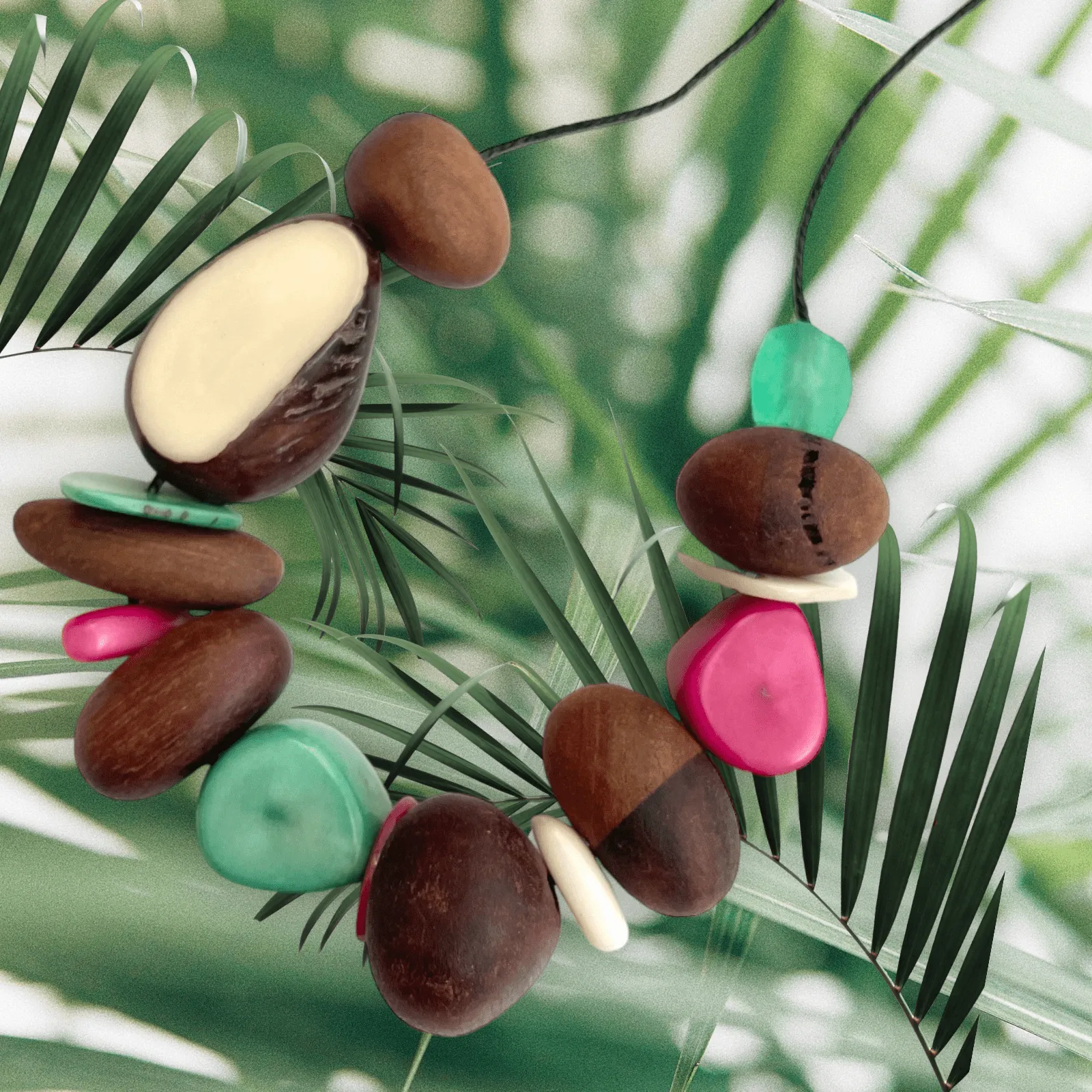 Eco Beads Necklaces - Fruit Loot