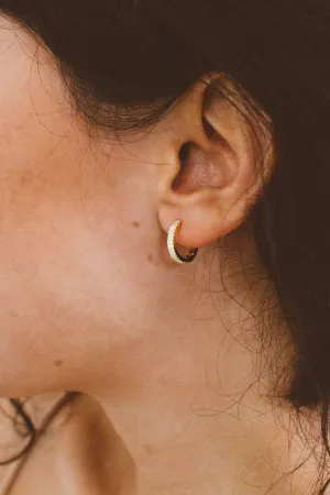 Effortless Crystal Hoops