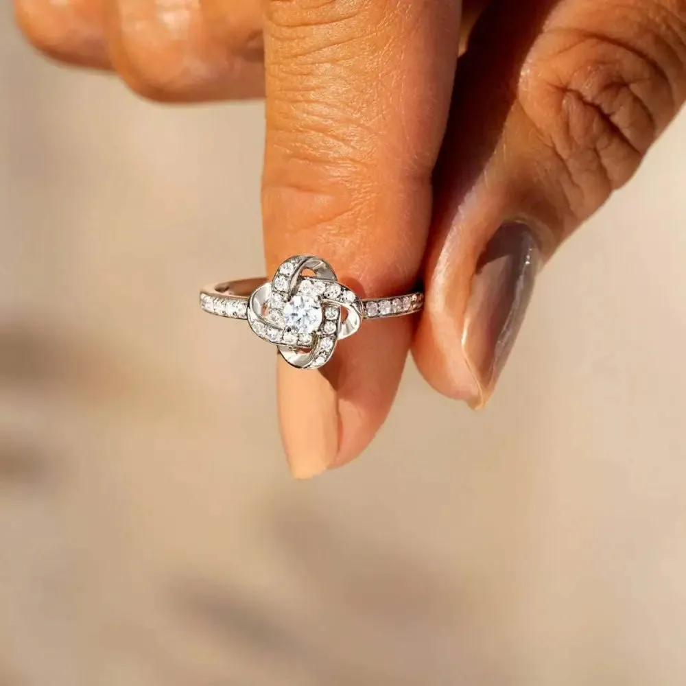 Elevate Your Style with Exclusive 925 Sterling Silver Zircon Ring